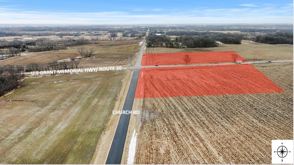 More Photos Of Church Rd & US 20 Hwy, Marengo Land For Lease