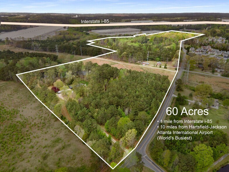 More Photos Of 9301 Bohannon Rd, Fairburn Land For Sale