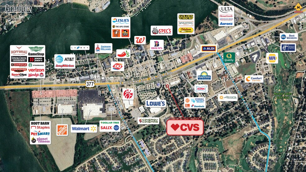 More Photos Of 1101 E US Highway 377, Granbury Drugstore For Sale