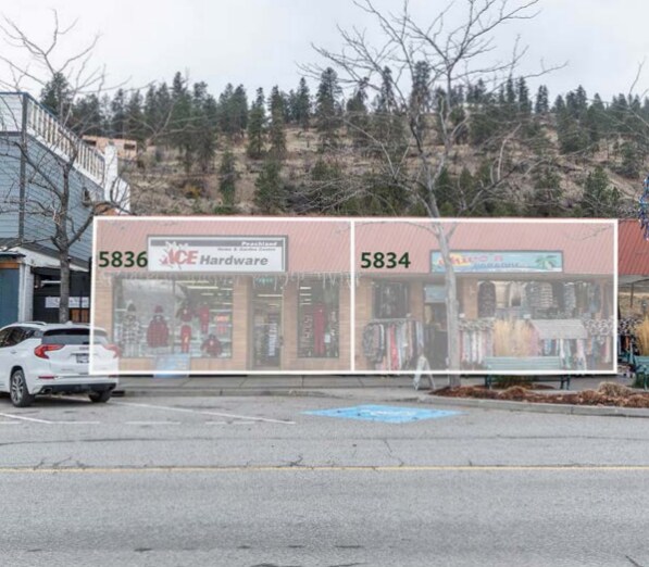 Primary Photo Of 5836 Beach Av, Peachland Storefront Retail Office For Sale