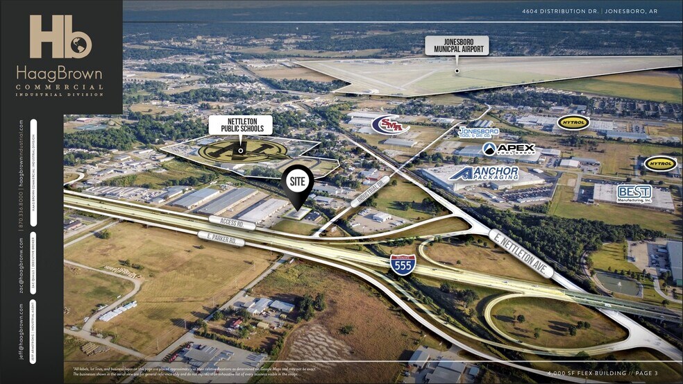 More Photos Of 4604 Distribution Dr, Jonesboro Freestanding For Sale