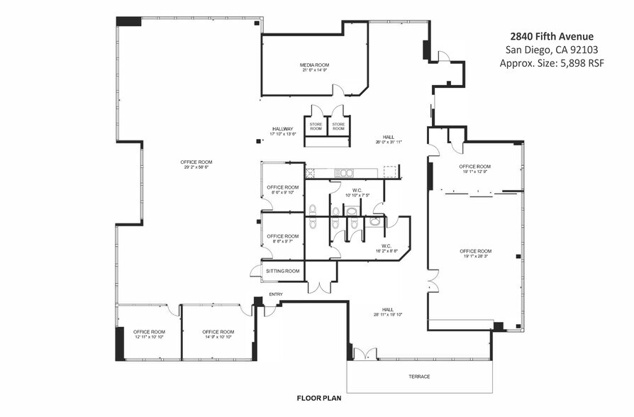 More Photos Of 2840 5th Ave, San Diego Medical For Lease