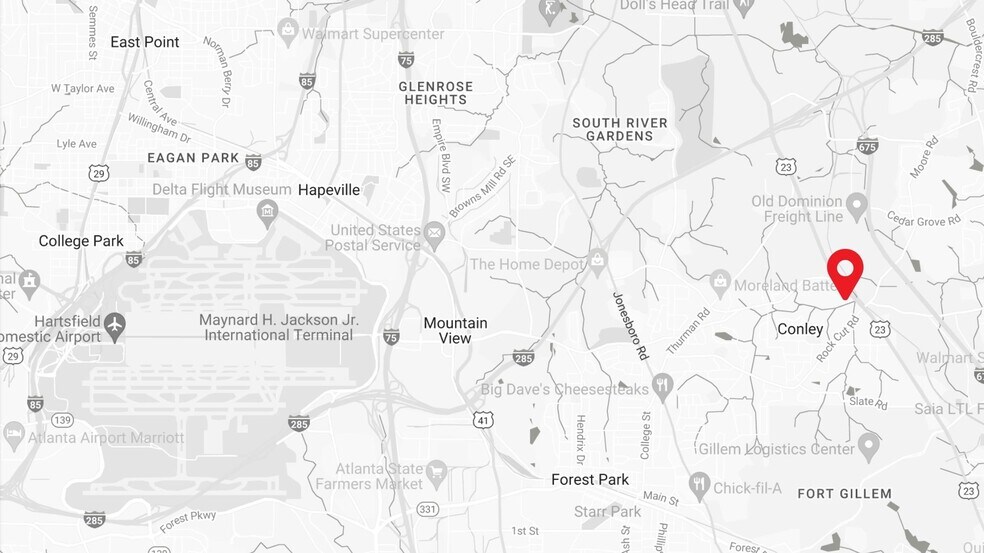 More Photos Of 3975 Moreland Ave, Conley Industrial For Lease