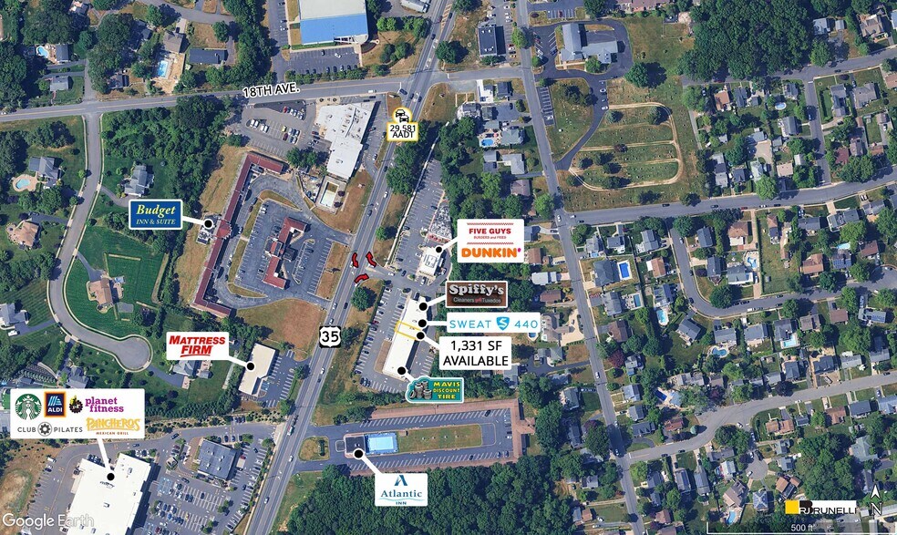 More Photos Of 1906 State Route 35, Wall Freestanding For Lease