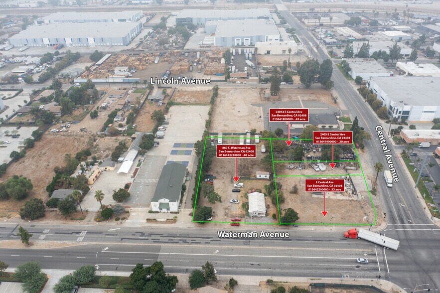 Primary Photo Of 860 S Waterman Ave, San Bernardino Land For Sale