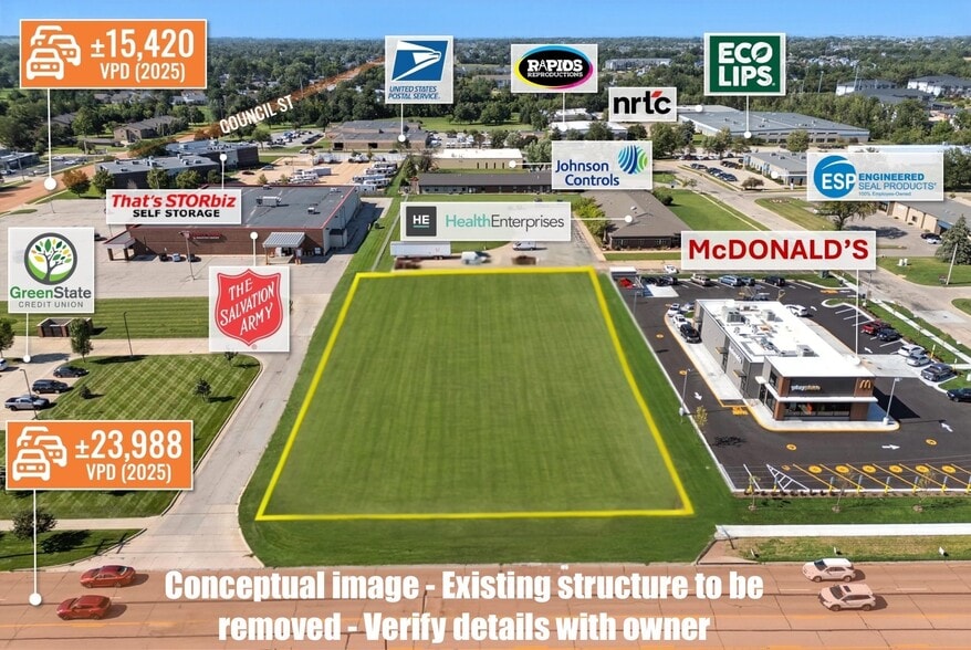 More Photos Of 1350 Blairs Ferry Rd NE, Cedar Rapids Land For Lease