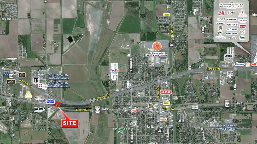 More Photos Of TBD E Expressway 83, Mercedes Warehouse For Lease