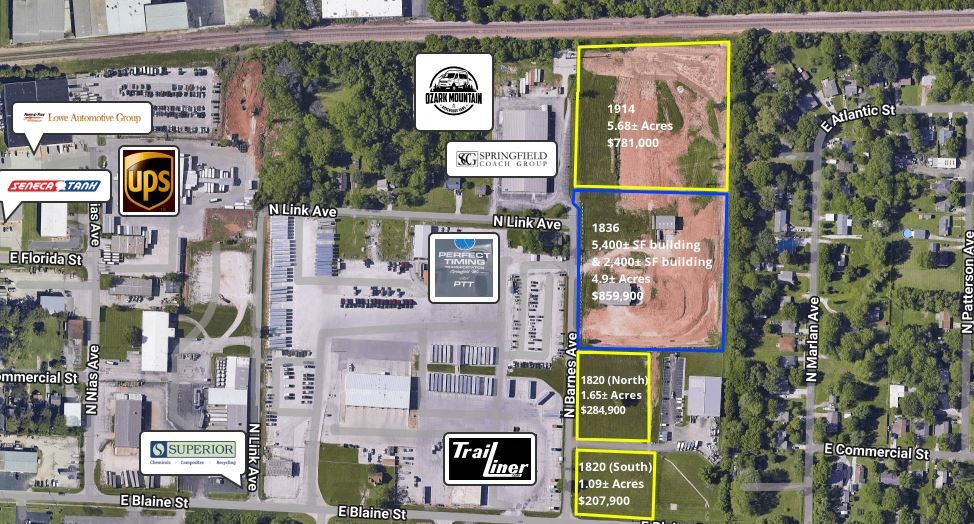 Primary Photo Of 1820 Barnes Ave, Springfield Land For Sale