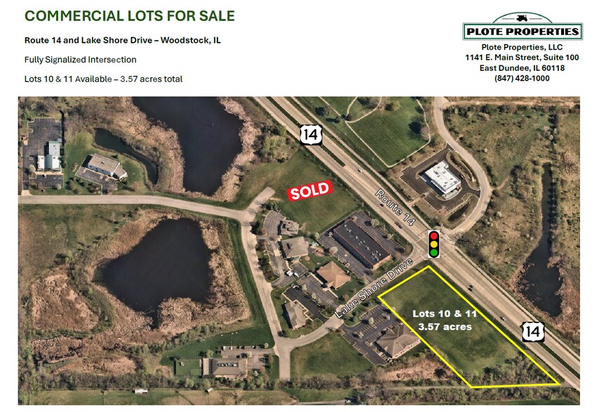 Primary Photo Of Rt 14 & Lake Shore Dr, Woodstock Land For Sale
