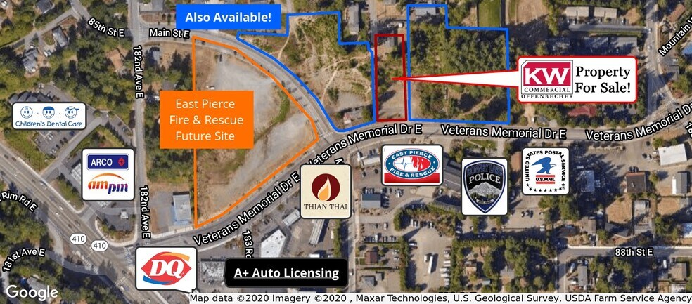 More Photos Of 18404-18414 Veterans Memorial Dr E, Bonney Lake Land For Sale