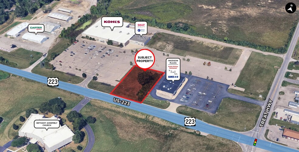 Primary Photo Of 2000 E US-223, Adrian Land For Lease