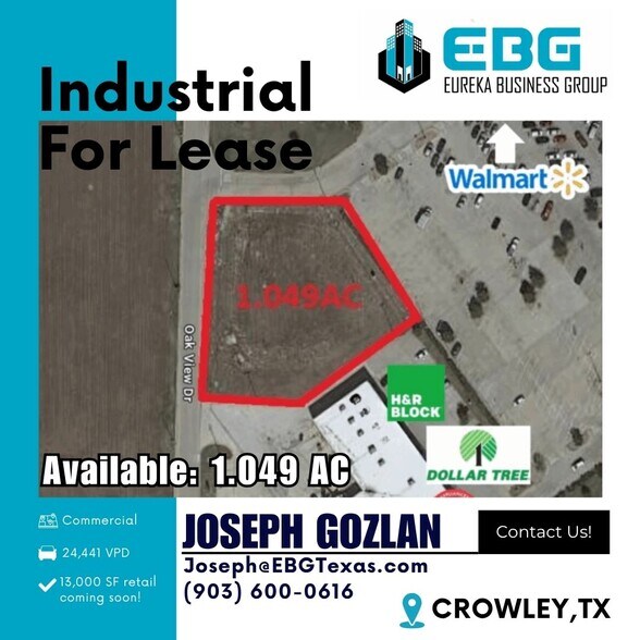 Primary Photo Of 1201 Fm 1187, Crowley Land For Lease