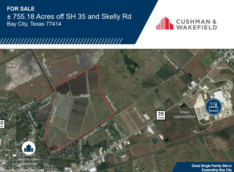 Primary Photo Of SH 35 and Skelly Rd, Bay City Land For Sale