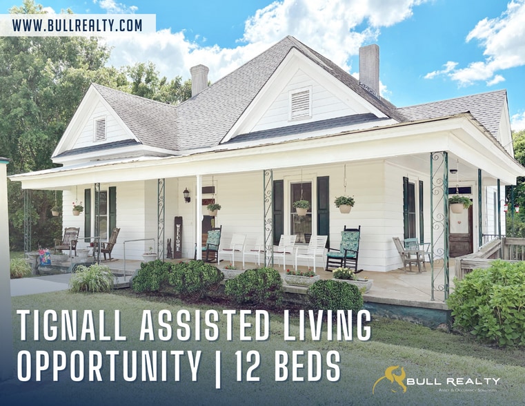 Primary Photo Of 185 S Hulin Ave, Tignall Assisted Living For Sale