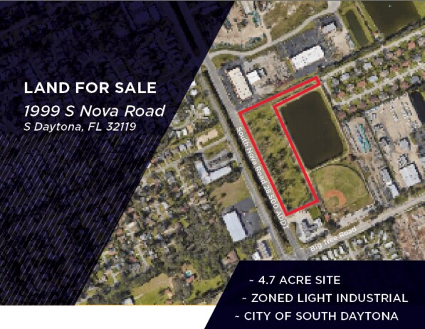 Primary Photo Of 1999 S Nova Rd, South Daytona Land For Sale