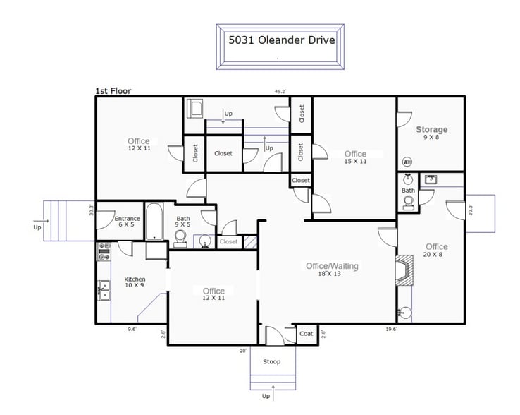 More Photos Of 5031 Oleander Dr, Wilmington Office For Lease
