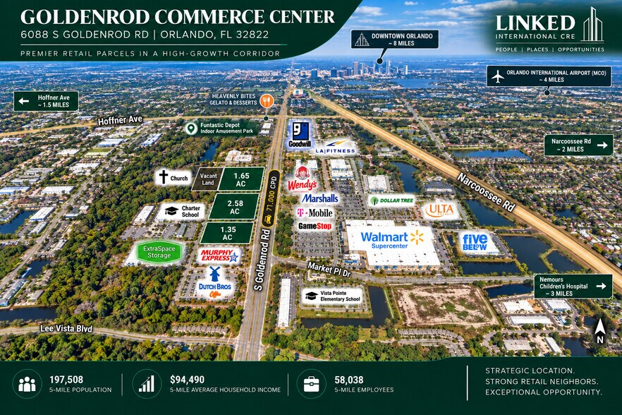 Primary Photo Of 6088 S Goldenrod Rd, Orlando Land For Lease