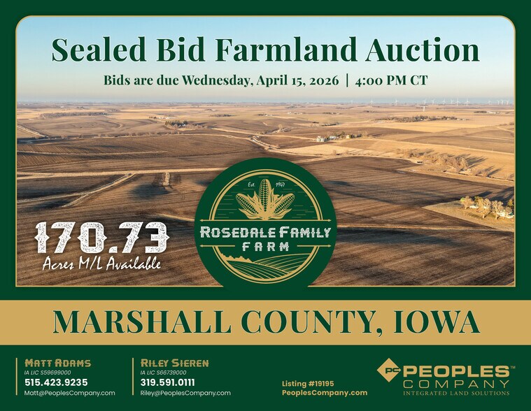 Primary Photo Of 00 Iowa Highway 330, Albion Land For Sale