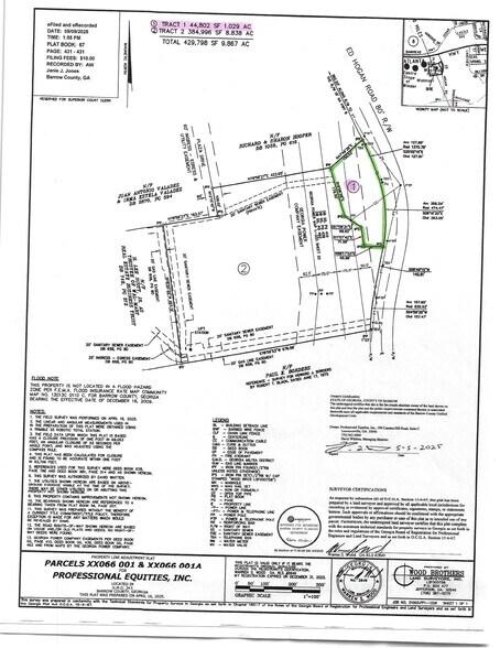 More Photos Of 23 Ed Hogan Rd, Winder Land For Sale