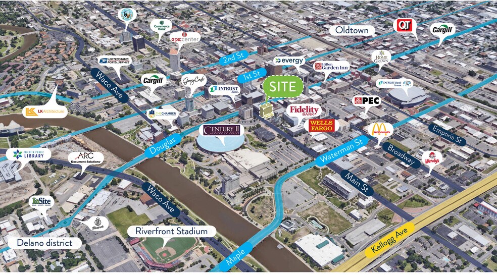 More Photos Of 110 S Main St, Wichita Office Residential For Sale