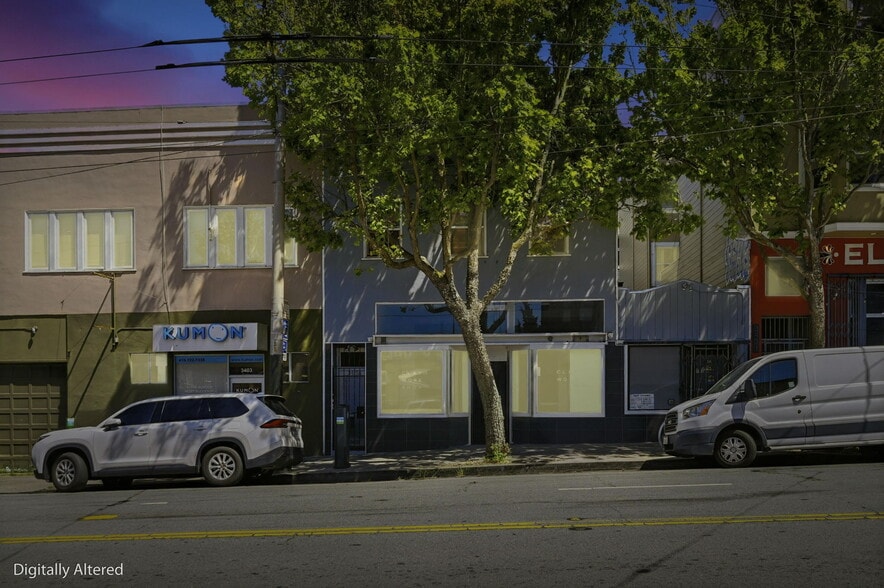 Primary Photo Of 3415-3417 Mission St, San Francisco Storefront Retail Residential For Lease