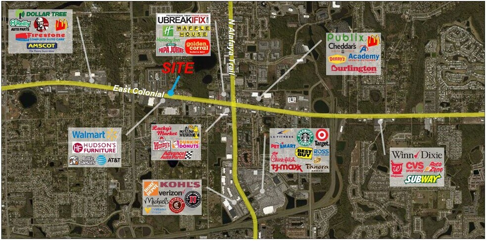 More Photos Of 11241 E Colonial Dr, Orlando Unknown For Lease