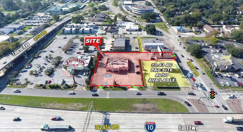 More Photos Of 335 I-10, Beaumont Restaurant For Sale