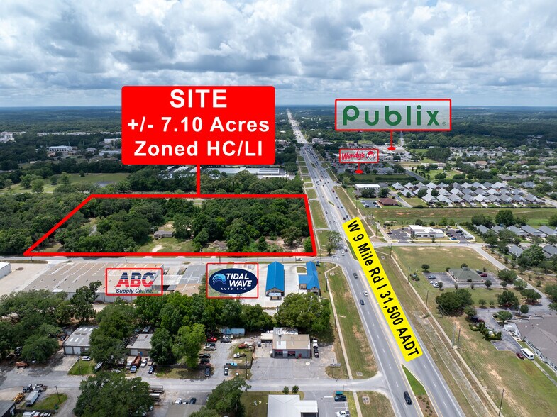 More Photos Of 1861 W Nine Mile Rd, Pensacola Land For Sale
