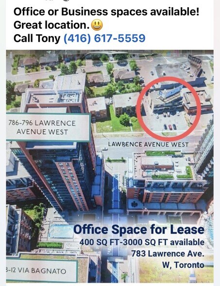 More Photos Of 783-793 Lawrence Ave W, Toronto Storefront Retail Office For Lease