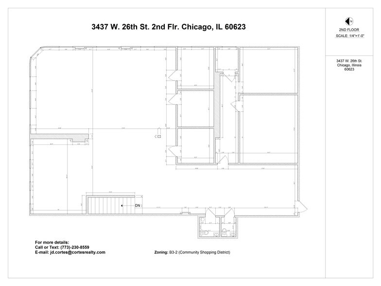 More Photos Of 3437 W 26th St, Chicago Storefront Retail Office For Lease