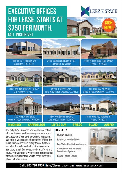 More Photos Of 4601 Old Shepard Place, Plano Medical For Sale