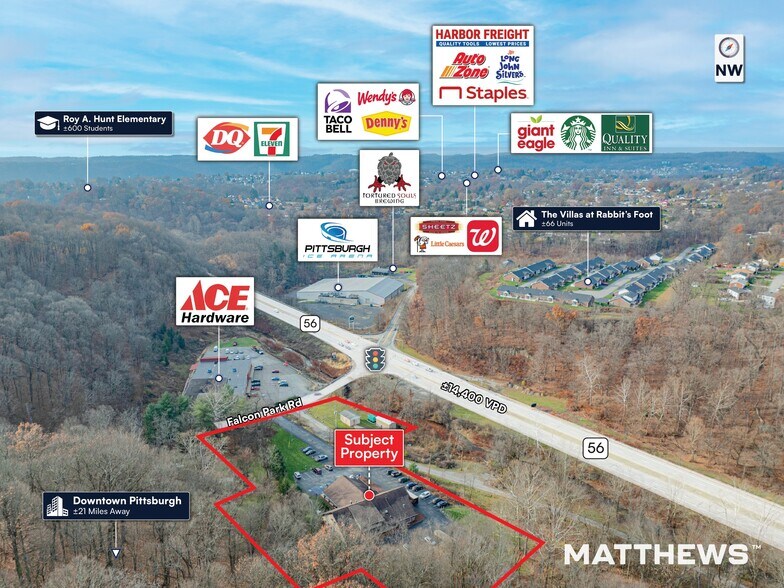 More Photos Of 853 Falcon Park Rd, New Kensington Office For Sale