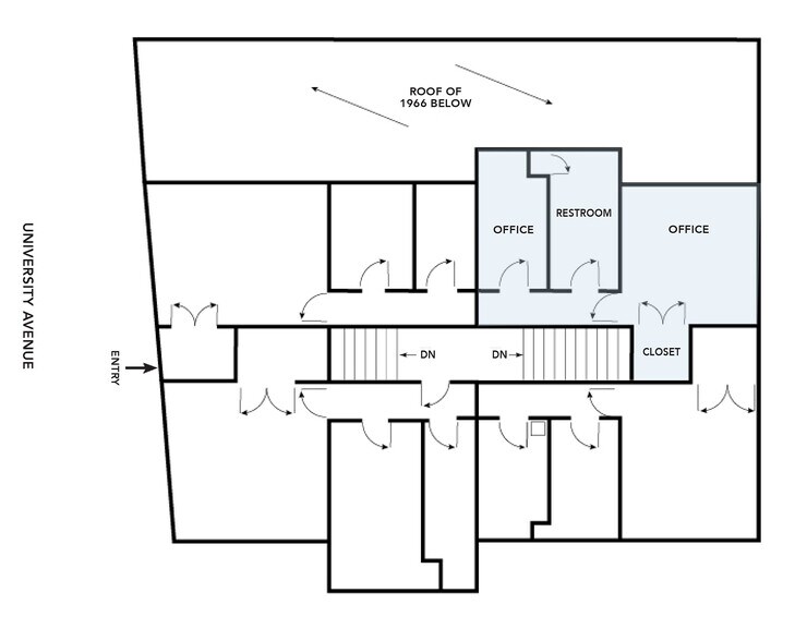 More Photos Of 1960-1966 University Ave, Berkeley Medical For Lease