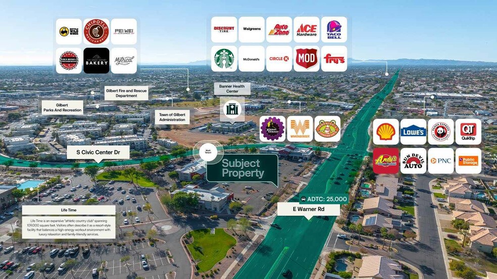 More Photos Of 263 E Warner Rd, Gilbert Storefront For Sale