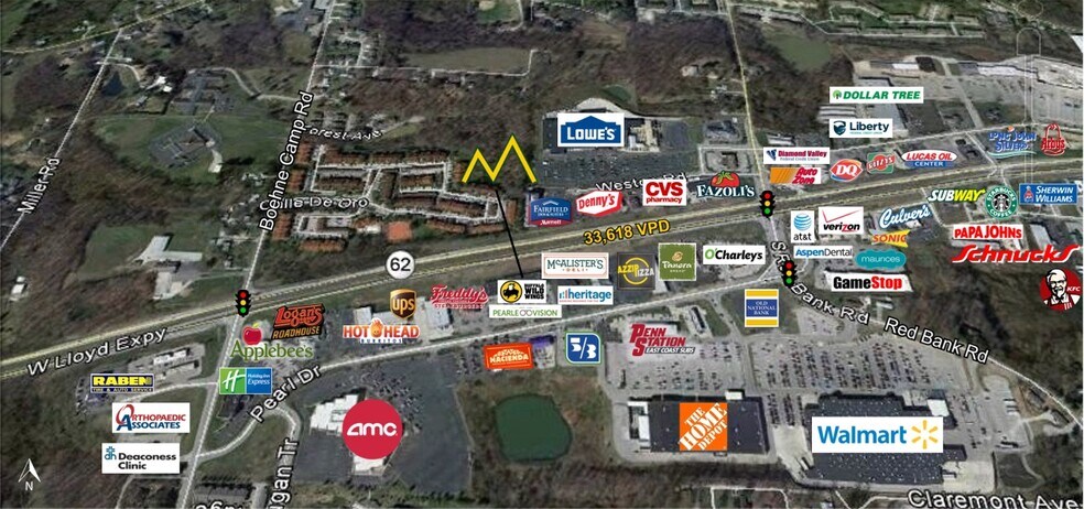 More Photos Of 5405 Pearl Dr, Evansville Restaurant For Lease