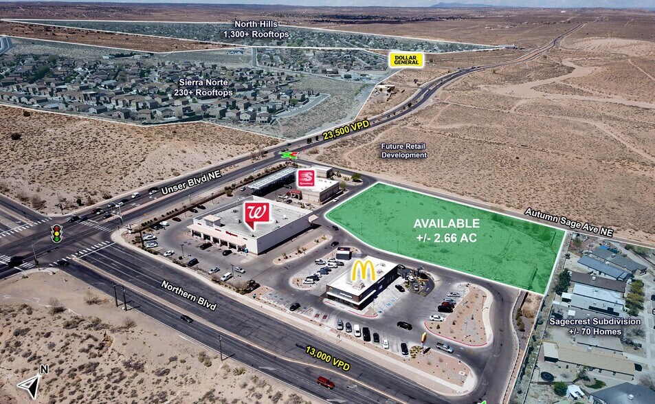 More Photos Of Unser Blvd NE, Rio Rancho Land For Sale