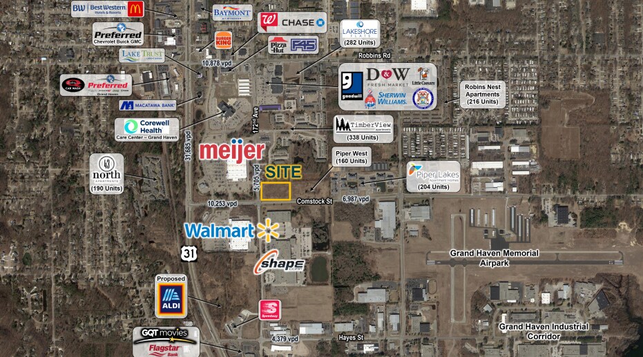 More Photos Of 17049 Comstock St, Grand Haven Freestanding For Lease