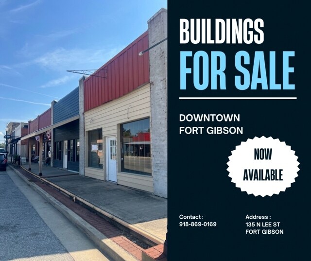 More Photos Of 133-135 N Lee St, Fort Gibson Storefront For Sale