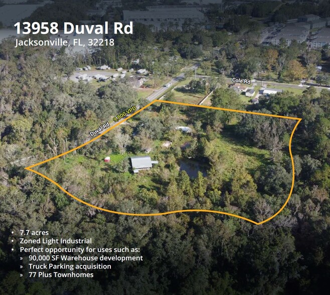 Primary Photo Of 13958 Duval Rd, Jacksonville Land For Sale