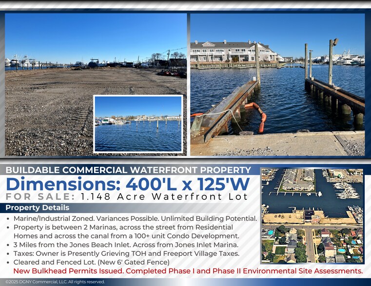 More Photos Of 55 Hudson Ave, Freeport Land For Sale