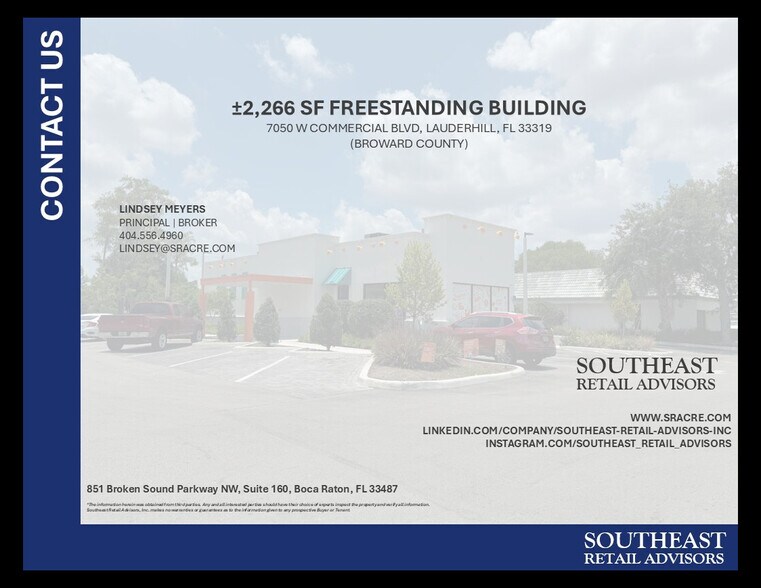 More Photos Of 7050 W Commercial Blvd, Lauderhill General Retail For Sale