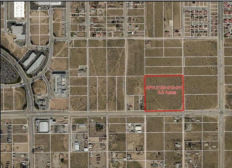 Primary Photo Of Avenue L @ 8th Street E, Lancaster Land For Sale