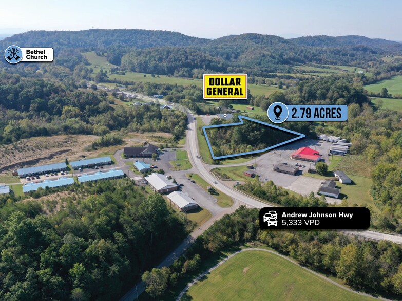 Primary Photo Of adj. to 257 U.S. 11E, Bulls Gap Land For Sale