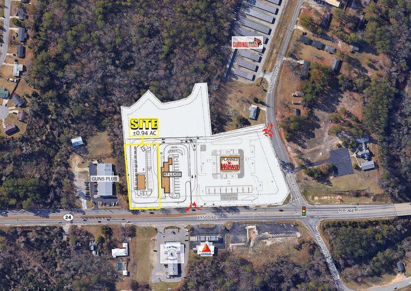 More Photos Of 1589 N Bragg Blvd, Spring Lake Land For Lease