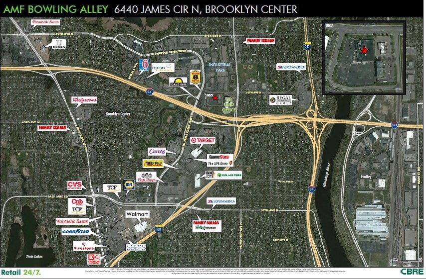 More Photos Of 6440 James Cir N, Brooklyn Center Bowling Alley For Sale