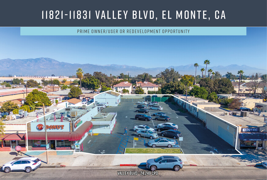 Primary Photo Of 11821 Valley Blvd, El Monte Storefront Retail Office For Sale