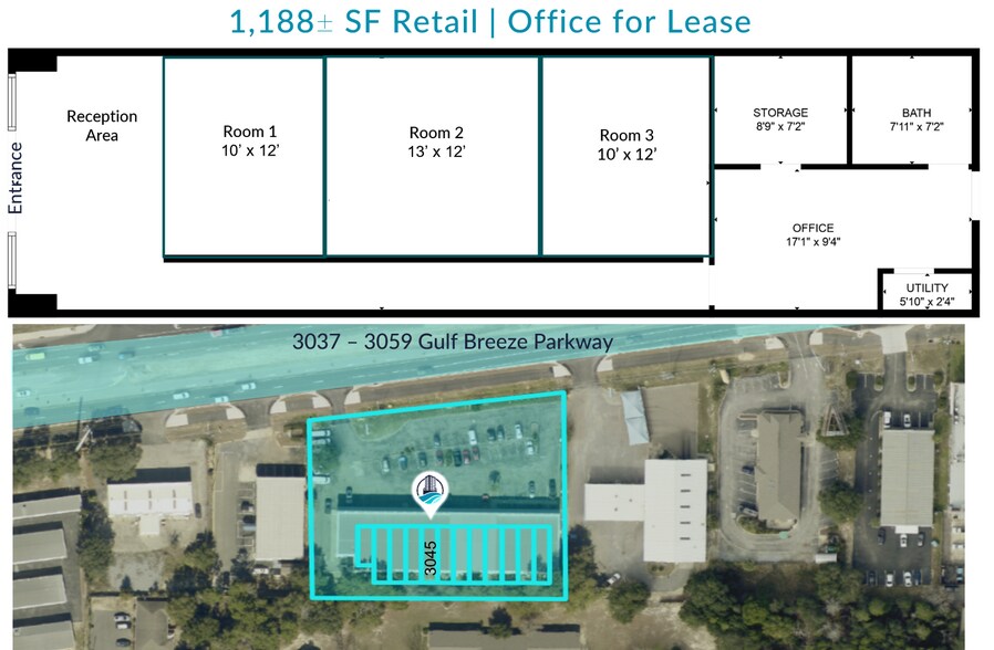 More Photos Of 3037-3059 Gulf Breeze Pky, Gulf Breeze Unknown For Lease
