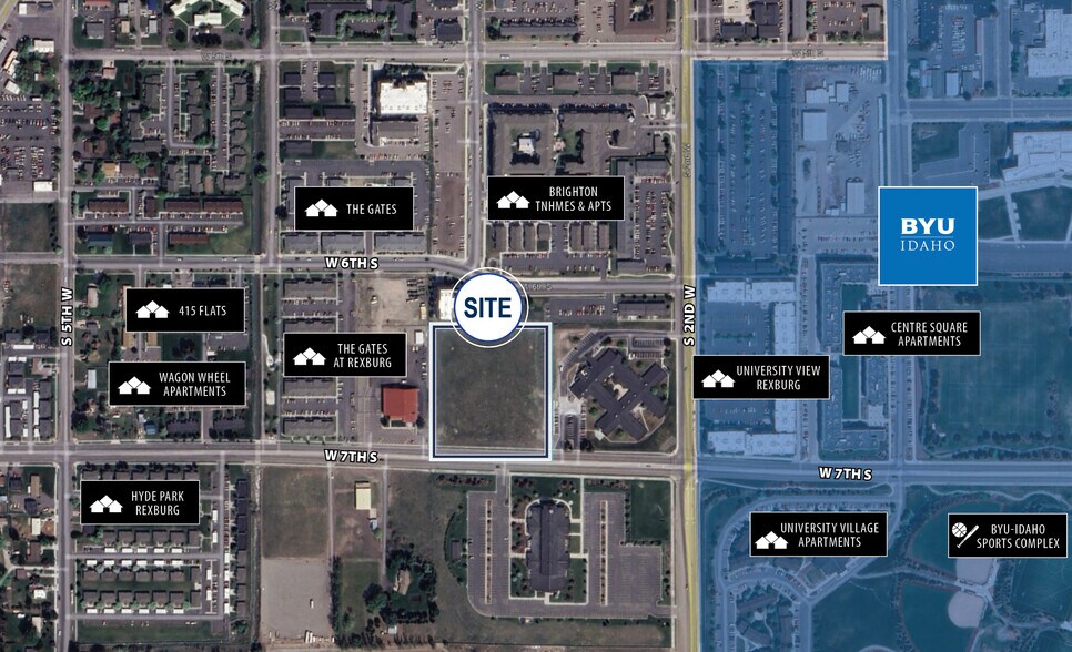 Primary Photo Of TBD W 7th S, Rexburg Land For Sale