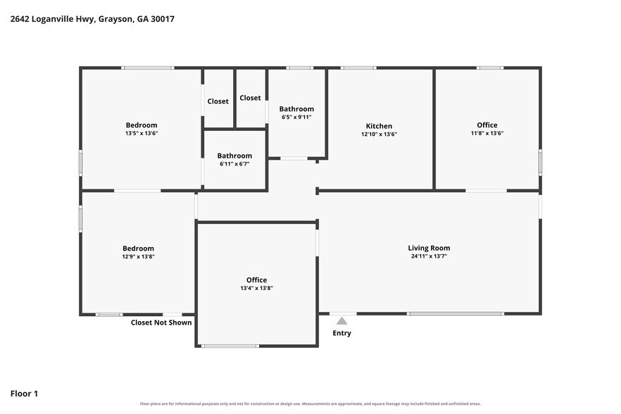 More Photos Of 2642 Loganville Hwy, Grayson Office Residential For Sale