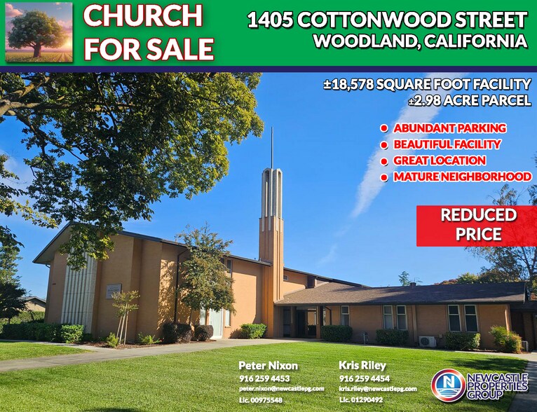 Primary Photo Of 1405 Cottonwood St, Woodland Specialty For Sale